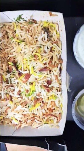Enjoyed Hyderabadi Dum Biryani from "Behrouz"..😋😋super tasty😇