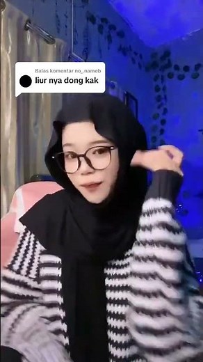 CEWEK VIRAL LIDAH PANJANG #hijab #tiktokviral