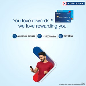 Choose from the best in class range credit card loaded with 6000+ offers & get ₹1500 Shopping voucher. Apply now | HDFC Bank | Facebook