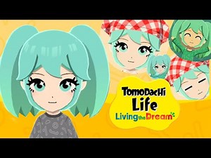 How to make Hatsune Miku Mii in Tomodachi Life