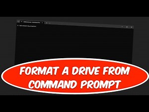 How to Format a Drive from Command Prompt