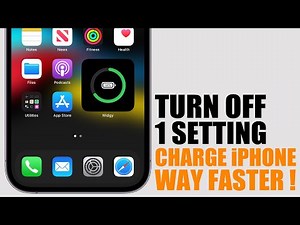 TURN OFF This iOS 16 Setting - To Charge iPhone FASTER !