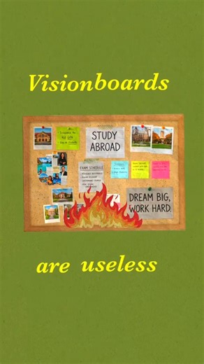 Does a vision board actually work? #studentsuccess #goalsetting #storyvideo