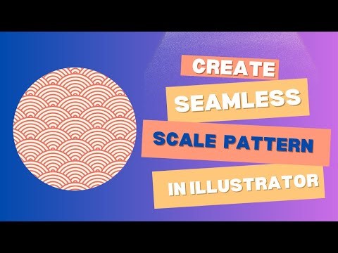 How to Create a Vector Seamless Scale Pattern in Illustrator: Easy Tutorial for Beginners