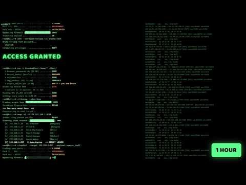 Hacker Typer Screen Prank Simulator — Full Screen Hacking Prank Website, 1 Hour Loop