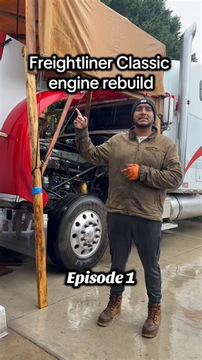 Episode 1 😬 #trucker #trucking #truckdriver #freightliner #freightlinerclassic #fyp | Carlos Reyes-Gonzalez