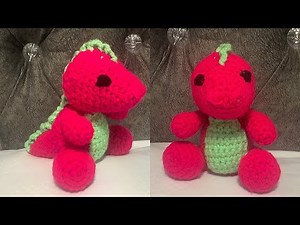 PART 2/ HOW TO CROCHET T-REX EASY TUTORIAL