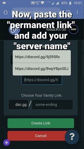 How to create Custom vanity URL | Without Discord Nitro | Server URL |#roduz#discord