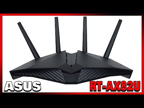 ASUS RT-AX82U AX5400 Dual Band Wireless Router Disassembly Teardown Repair Video Review