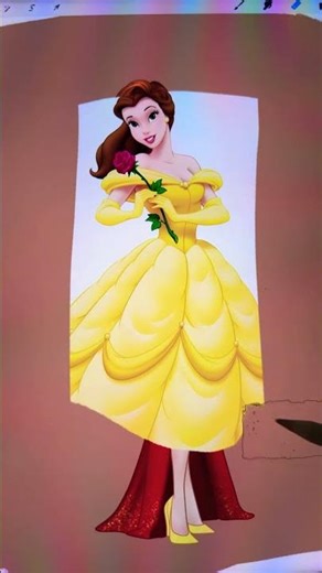 Princess Disney transformation #disney #digitalart #art #artedigital #transformation #shorts