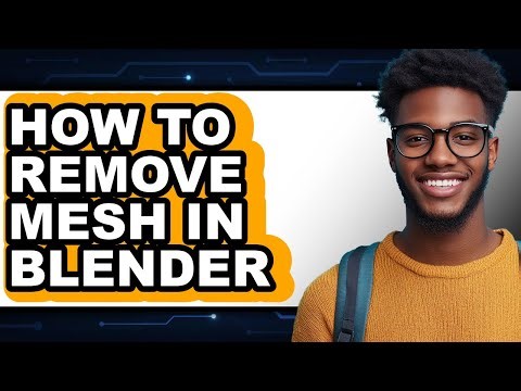 How to Remove Mesh in Blender (easy Method)