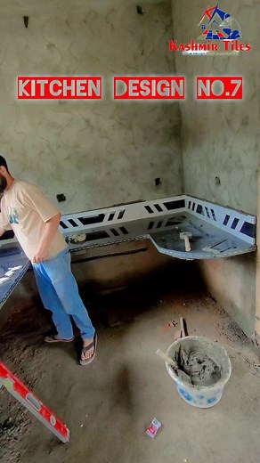 206K views · 4.7K reactions | #hardwork #latestdesign #kitchengoals #kitchen | Kashmir Tiles | Facebook