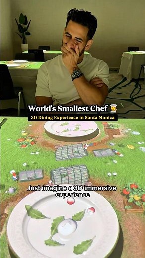 You Won't Believe This 3D Dining Experience in Santa Monica | Le Petit Chef Dinner Show