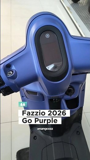 Yamaha Fazzio 125 purple 2026 #fazzio