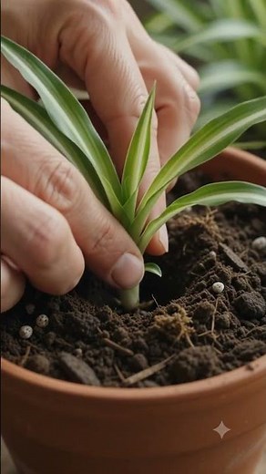 Growing Spider Plant From Baby Plantlet 🌿 | Amazing Spider Plant Propagation Journey | 8K Botanical