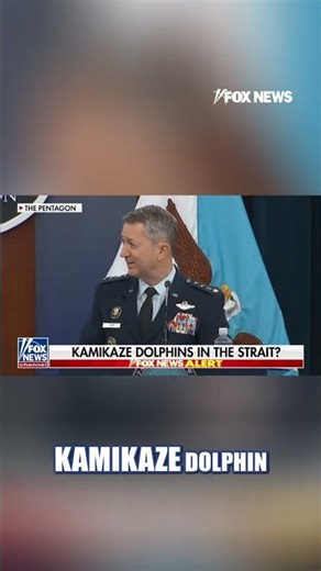 Watch: Caine, Hegseth shut down Iranian ‘kamikaze dolphin’ rumor #shorts #foxnews #news #us