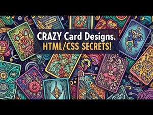 CRAZY Card Designs: HTML/CSS Secrets! 🤯💻