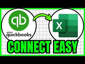 How To CONNECT QuickBooks To Excel (QUICK & EASY) 2026