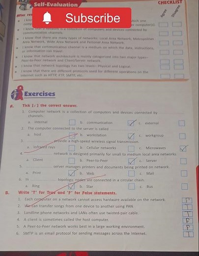 CLASS 8TH COMPUTER CH1 back exercise #shorts "army school edition "