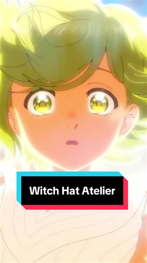 Anime: Witch Hat Atelier 🧙‍♀️ #WitchHatAtelier #Anime #BUGFILMS #Fantasy #femaleprotagonist