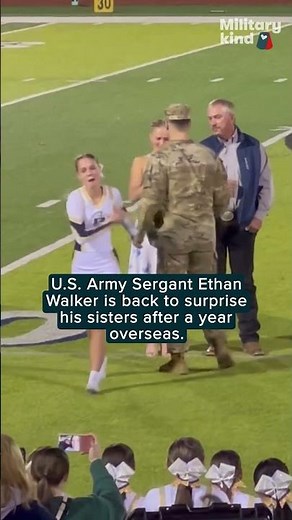 Soldier surprises sister at Homecoming Queen contesthomecoming moment