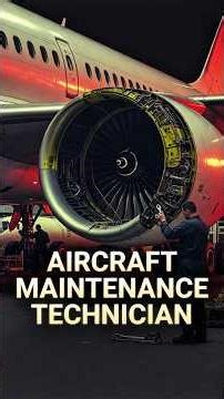 Aircraft Maintenance Technician – The Heroes Behind Every Flight ✈️