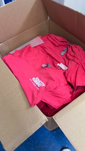 Hot off the press, summer camps shirts are in the building?! @mightytees hit it out of the park again!! Let’s paint the town red this summer. | Tenacity Training