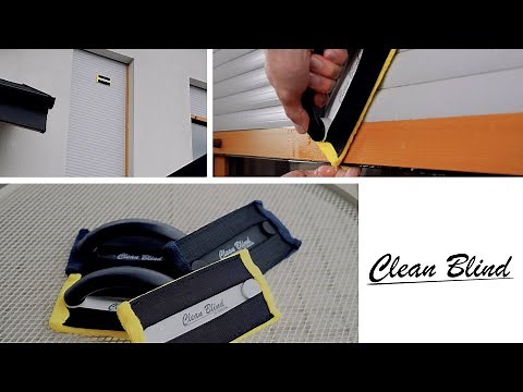 Comment laver les volets roulants ? - Clean Blind