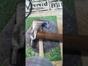 Carpenters hatchet into a tomahawk or Bushcraft axe.