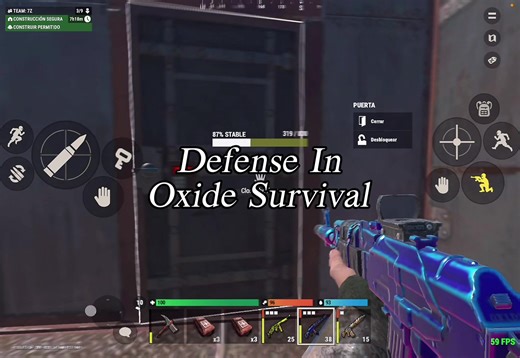 Exciting Defense Raid in Oxide Survival Game