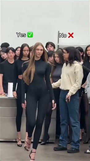 Yes✅or No❌: How a casting works #usa #catwalktour #casting