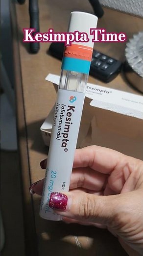 How to take Kesimpta for MS 🎗 #national mssociety #multiplesclerosis #kesimpta #injection