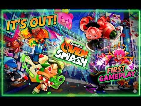 🔥 COOKIE RUN: OVENSMASH IS HERE! First 7 Minutes Gameplay (1080p No Commentary)