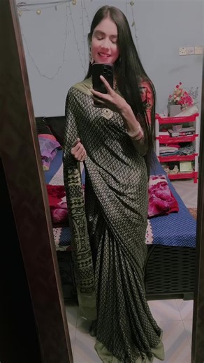 fvrt song🥰 saree porte onk posondo kori😘