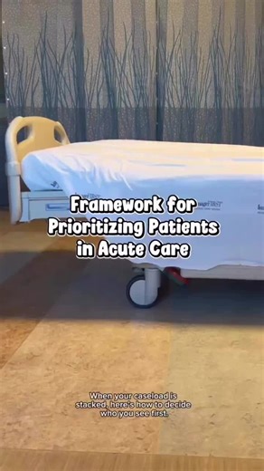 Drowning in a heavy caseload? Here’s an example of an evidenced based framework to keep your prioritization sharp, efficient, and safe in acute care rehab. Not sure who triage? Research shows that objective functional screens (like AM-PAC/6-Clicks) and clear triage criteria help therapists make faster, safer decisions and reduce unnecessary consults. Acute care moves fast — your prioritization has to move faster. Curious, how do you or your hospital prioritize patient or decide who to triage? #a