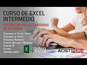 Curso gratuito de Ofimática: Microsoft Excel Básico, Intermedio