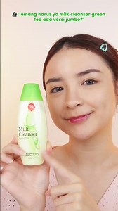 Green flag di Milk Cleanser universe 🍀💚 #vivamilkcleanser #milkcleansergreentea #skincareviva