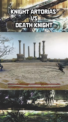 Knight Artorias VS Death Knight part 1