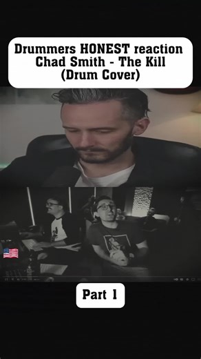 Part 1 Drummers HONEST reaction Chad Smith - The Kill (Drum Cover) #drum #drummer #drums #drumcover #drumming #drumreaction