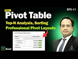 Excel Pivot Tables: How to Rank Top Performers & Sort Like a Pro