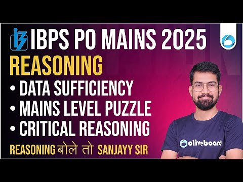 IBPS PO Mains Reasoning 2025 | Mains Level Puzzle, Coded Direction & Input Output | By Sanjay Sir