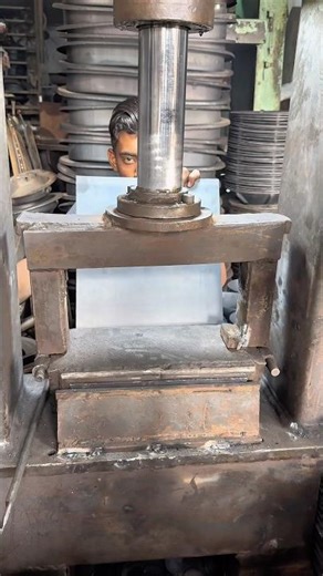 😱 Flat Steel Turned Into Perfect Cylinder | Amazing Workshop Process! #metalbending