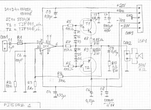 Tip122 amplifier circuit