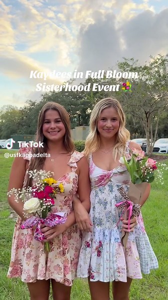 Kappa Delta is in full bloom🌷 #kappadelta #sisterhood #kd #usf
