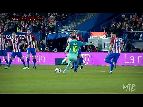 When Lionel Messi Shocks Everyone With Powerful Long Shot Goals