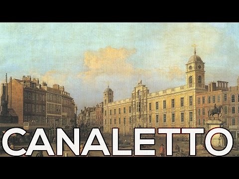 Canaletto: A collection of 157 paintings (HD)