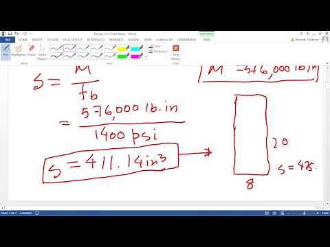Steel Beam Design Application Explained with Practical Example Strength and Mechanics of Materials