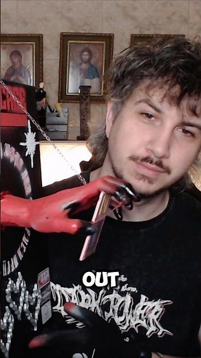 I turned a floppy disk into cursed art #horror #horrorart #artist