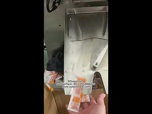 High Speed Liquid Paste Packaging Machine 80bags/min