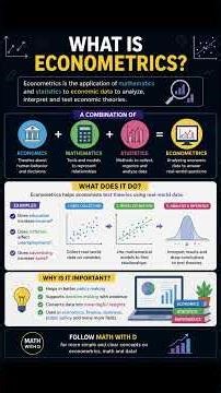 What is Econometrics? Explained Simply